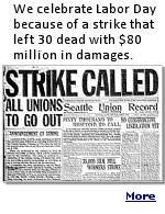 President Cleveland's decision to declare Labor Day as a holiday was likely to placate constituents after the controversial handling of the 1894 Pullman strike